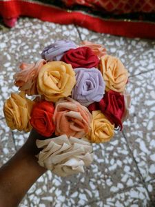 Fabric Flower Bouquet