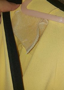 Yellow &amp; Black cardigan