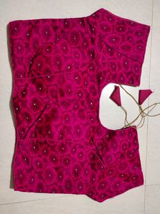 New Blouse with Rajasthani work