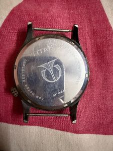 Titan One Stylish Black Dial Watch