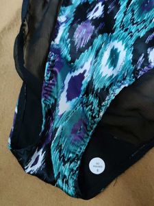 Stylish Printed Briefs with Mesh Sides