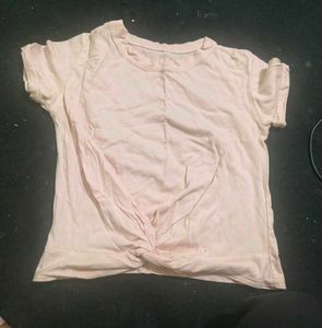 Twisted Front Crop Top