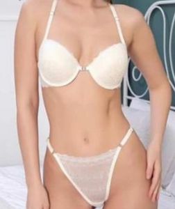 Lace Bra and Panty Set
