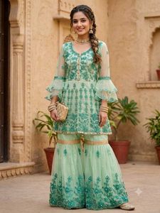 Anarkali Style Sharara