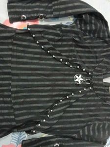 Girls' Striped Dress