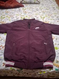 Nike Bomber Jacket Burgundy xl