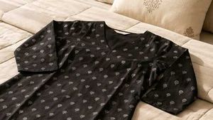 Elegant Black Printed Kurta