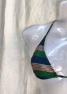 Striped Bikini Top