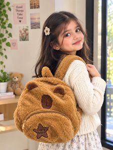 Cute Plush Capybara Backpack