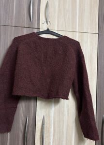 ZARA Cropped Sweater
