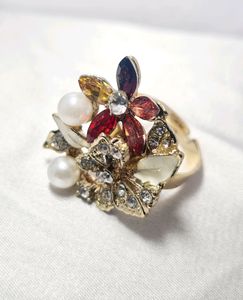 Butterfly Gold platted Ring
