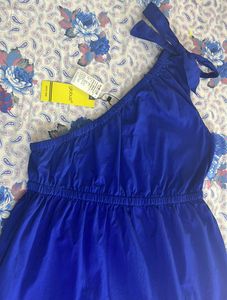 One Shoulder Midi Dress
