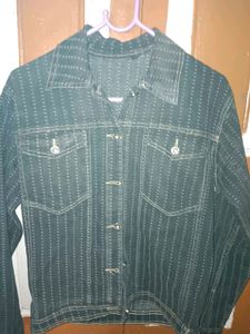 Stylish Striped Denim Jacket ( Men + Women )