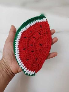 Cute Crochet Watermelon Pouch