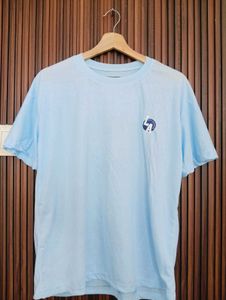 Light Blue Graphic T-Shirt