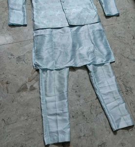 Light Blue Ethnic Kurta Set