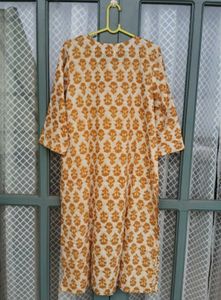 women's Cotton Printed Kurta