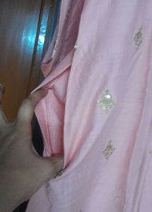 Elegant Pink Embroidered Kurta free delivery