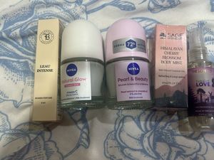 5 Mini Body Mists & Roll on Deodorants