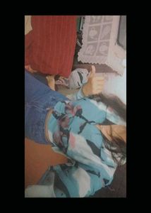 y2k blue top