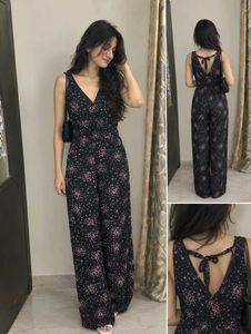 Floral Print Jumpsuit