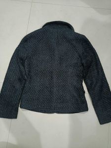Fancy Glitter Polyster Jacket For All Season