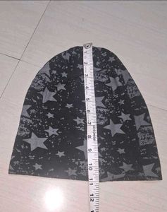 Men's Star Print Beanie Hat of 1