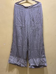 Avaasa Grey Palazzo Size L