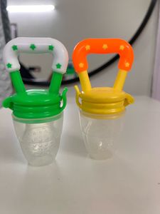 Baby Food Feeder Pacifier Set