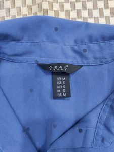Deal Jeans -  Half Sleeve Crop Shirt.