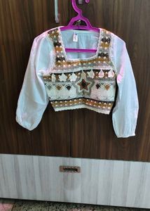Boho Chic Crocheted Crop Top