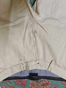 Men's Beige Chinos
