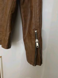 zara leather biker jacket for men