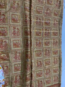 Red &amp; Gold Saree