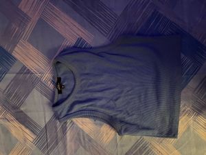 Blue Round Neck T-Shirt