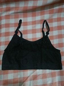 Combo White &amp; Black Cotton Bra