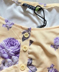 Yello crop top