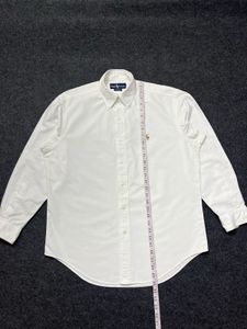 Classic White Polo Ralph Lauren Button-Down Shirt