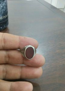 Aqiq Silver Ring