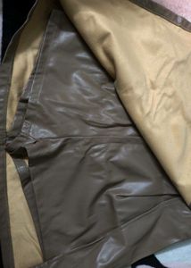 Faux Leather Mini Skirt/skort