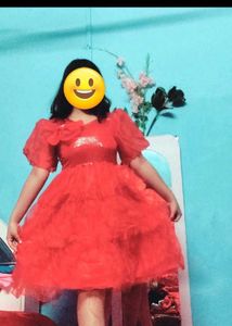 Partywear Red dress 👗