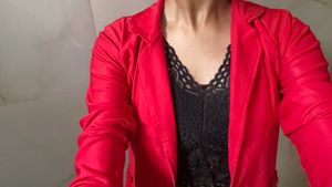 Mary Jane Red Blazer