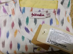 Fab india Chinese collar shirt kurta for boys