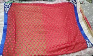 Elegant Embroidered Saree
