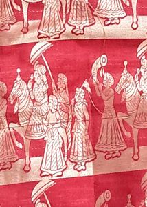 🤑Pure Banglori silk with figure print