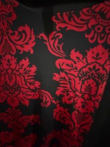 Stunning Black &amp; Red Bodycon Dress