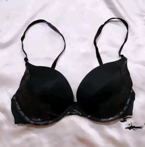 Black Lace Bra