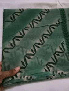 New Cotton Poly Mix Saree