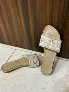 Embellished Ethnic Flats