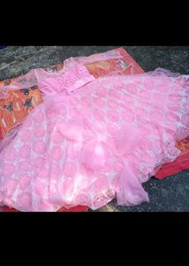 Pink Tulle Party Dress